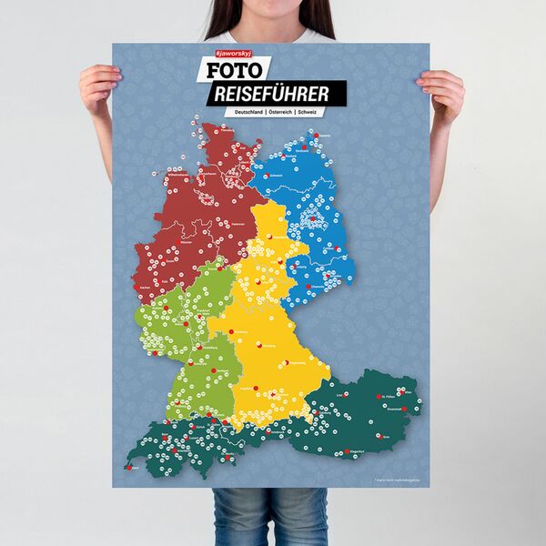 #jaworskyj Foto Reiseführer Deutschland, Österreich, Schweiz  Sammleredition im Schuber