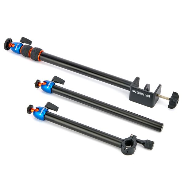 3 Legged Thing Camera Desk Mount Stand  CDMS 2A  Black / Blue