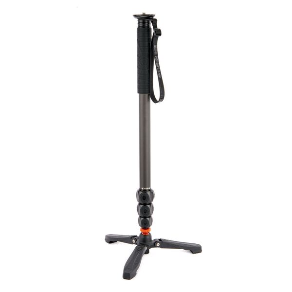 3 Legged Thing Legends Lance Monopod mit Standspinne Docz 2  schwarz