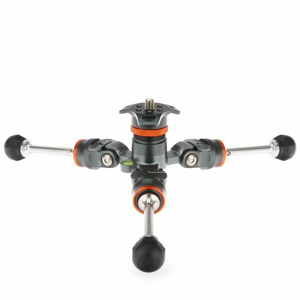 3 Legged Thing Pro 2.0 Albert - Profi Reisestativ aus Carbon  grau 