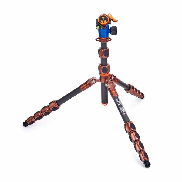 3 Legged Thing Pro 2.0 Leo - Ultrakompaktes Reisestativ mit Kugelkopf AirHed Pro LV  bronze