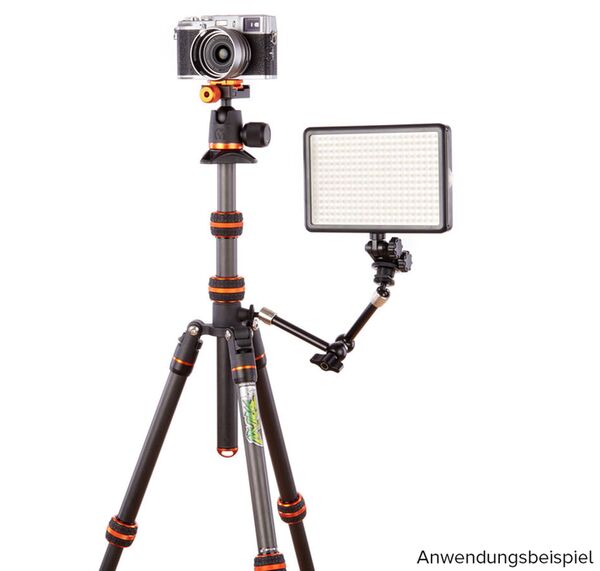 3 Legged Thing Punks Brian 2.0, Carbonstativ mit Airhed Neo 2.0 Kugelkopf  schwarz