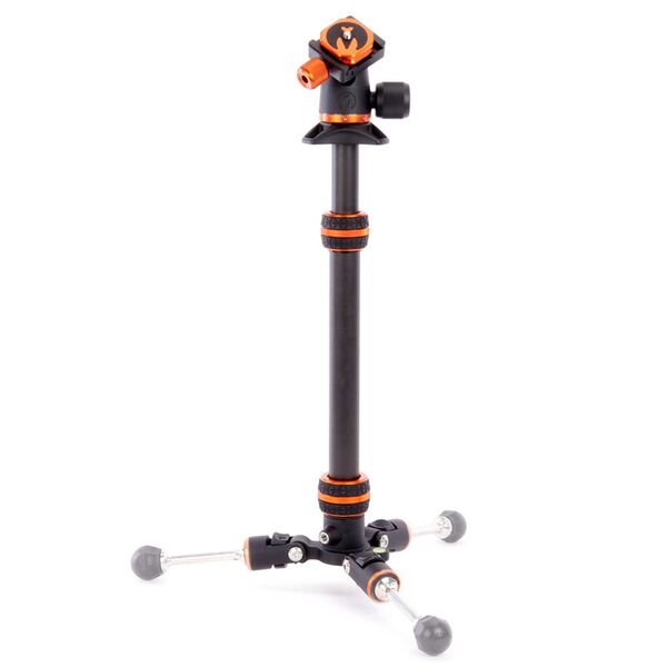 3 Legged Thing Punks Brian 2.0, Carbonstativ mit Airhed Neo 2.0 Kugelkopf  schwarz