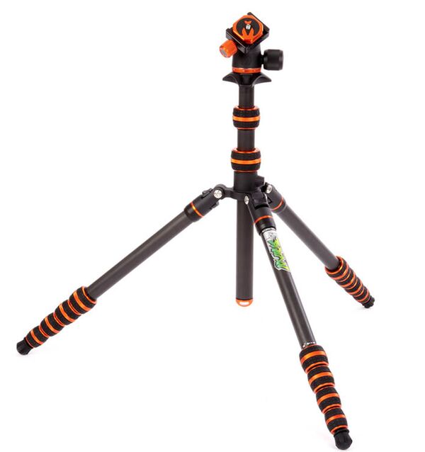 3 Legged Thing Punks Brian 2.0, Carbonstativ mit Airhed Neo 2.0 Kugelkopf  schwarz