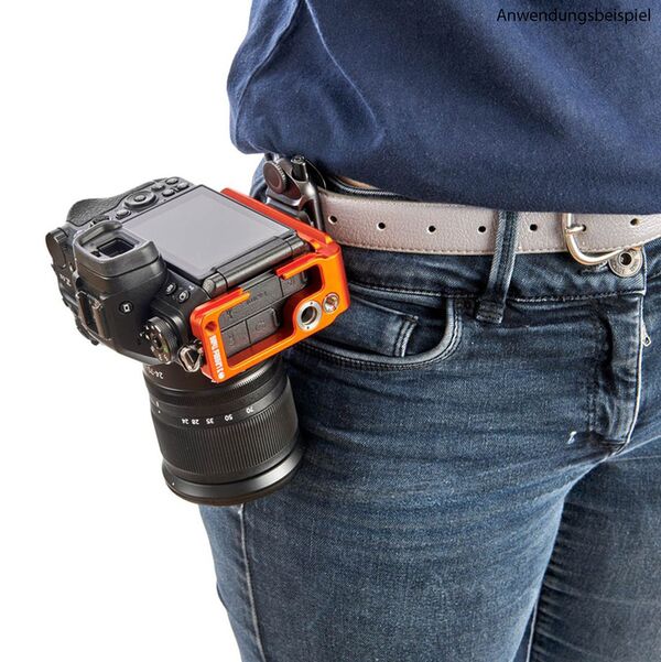 3 Legged Thing ZADIE QD 107mm Arca QD L-Bracket für Nikon Z6 III  Kupfer