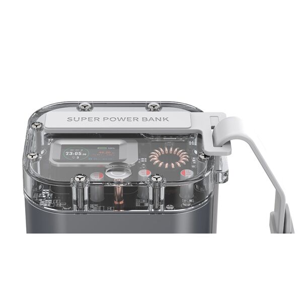 4smarts Powerbank Lucid Ultra 40000mAh 100W  grau