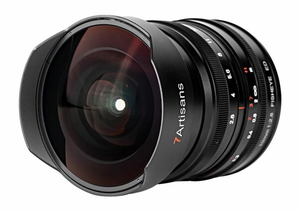 7Artisans 10mm f/2,8 Fisheye ED  Canon RF