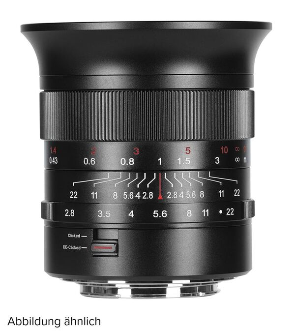 7Artisans 14mm f/2,8 Vollformat Objektiv  Sony E-Mount