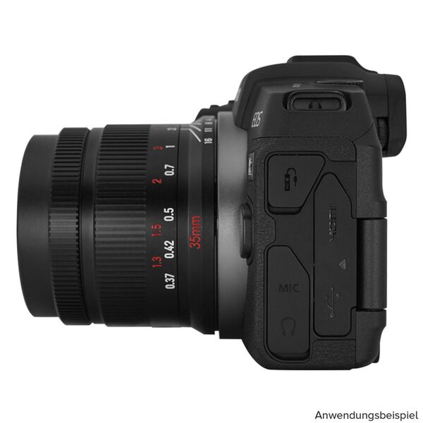 7Artisans 35mm f/0,95  Canon RF-S