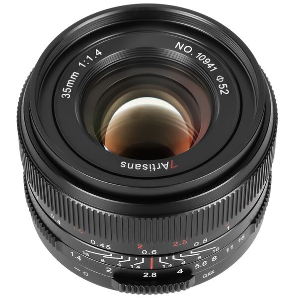 7Artisans 35mm f/1,4 III  Canon RF