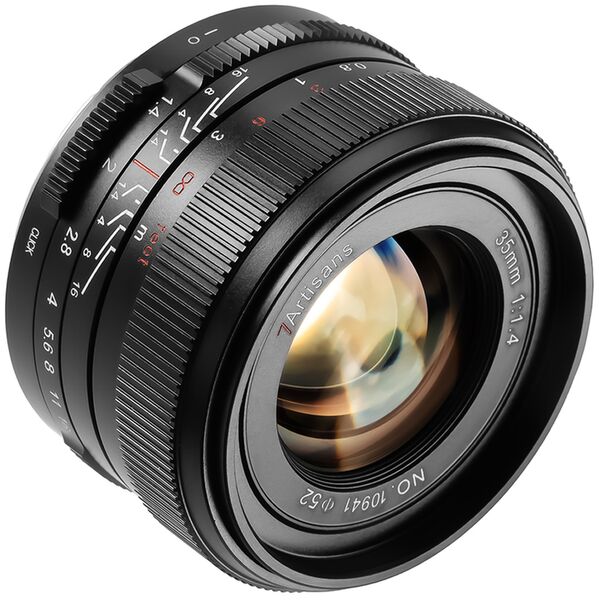 7Artisans 35mm f/1,4 III  Canon RF