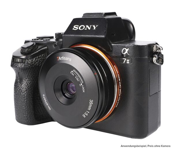 7Artisans 35mm f/5,6 Pancake  Sony FE Mount