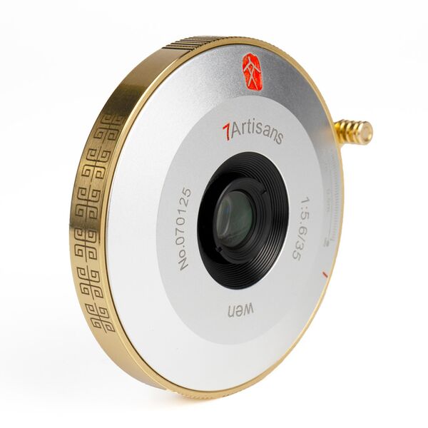 7Artisans 35mm f/5,6 WEN Pancake  Leica M siber