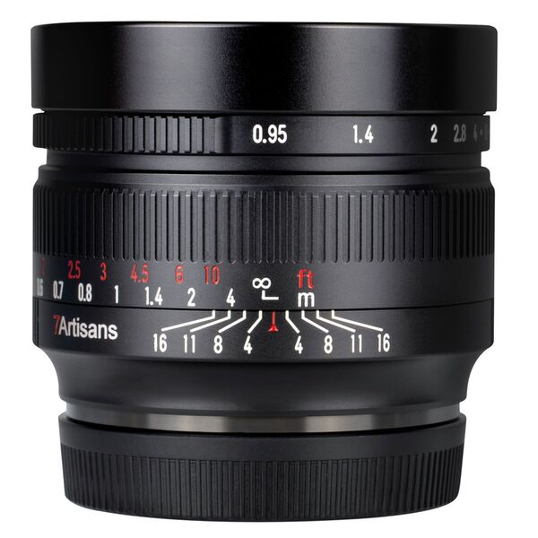 7Artisans 50mm f/0,95  Canon RF 