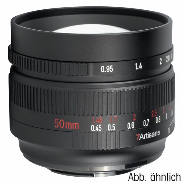 7Artisans 50mm f/0,95  Micro Four Thirds