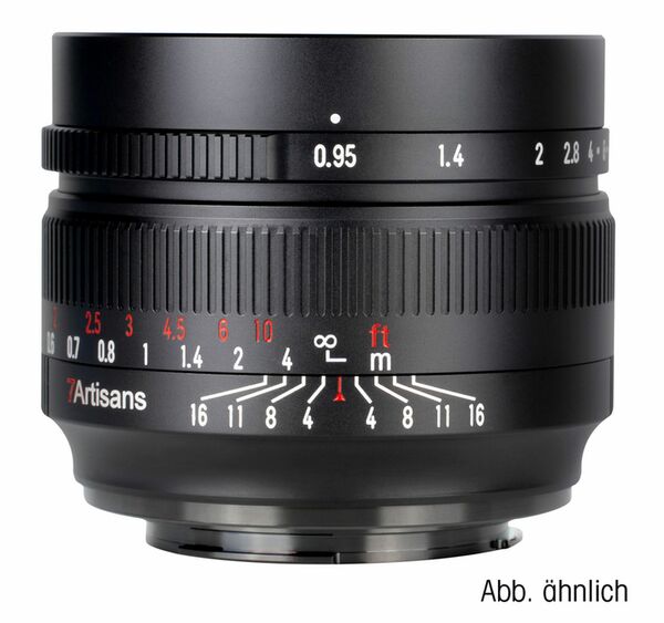 7Artisans 50mm f/0,95  Nikon Z (DX)