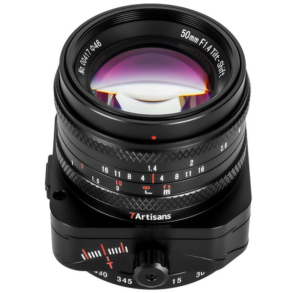 7Artisans 50mm f/1,4 Tilt Shift  Fujifilm X