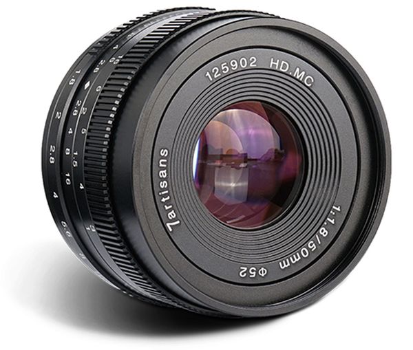 7Artisans 50mm f/1,8  Fujifilm X