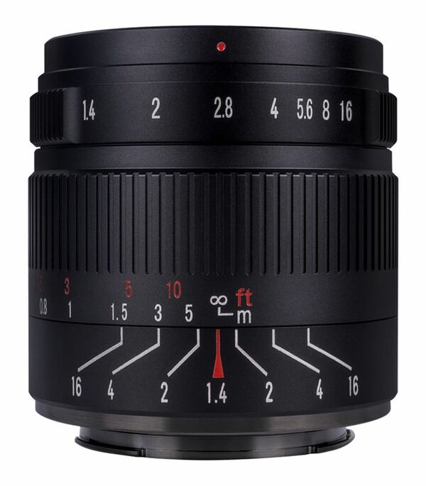 7Artisans 55mm f/1,4 II  Nikon Z (APS-C)