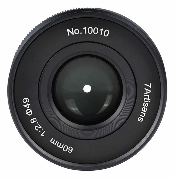 7Artisans 60mm f/2,8 II  Micro Four Thirds