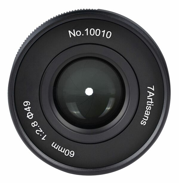 7Artisans 60mm f/2,8 II  Sony E-Mount