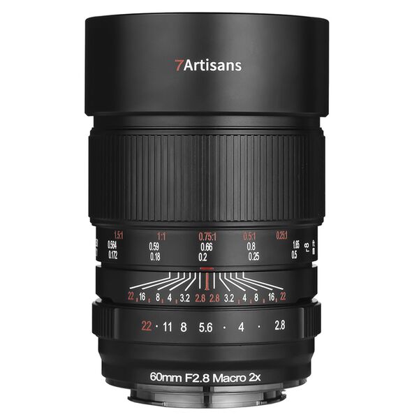 7Artisans 60mm f/2,8 Macro 2X  Canon RF