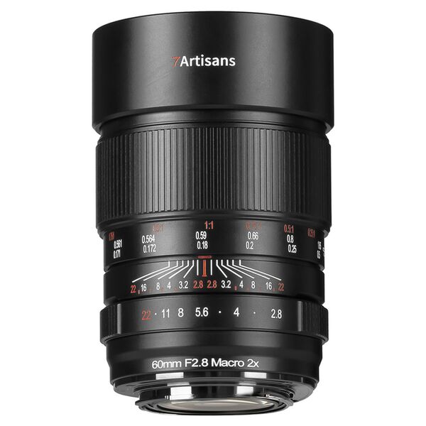 7Artisans 60mm f/2,8 Macro 2X  Canon RF