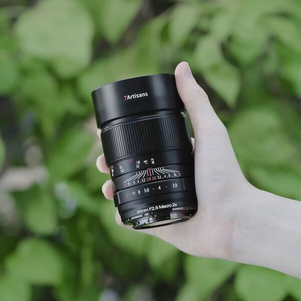 7Artisans 60mm f/2,8 Macro 2X  Canon RF