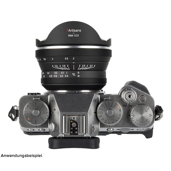 7Artisans 6mm f/2 Fisheye  Fujifilm X