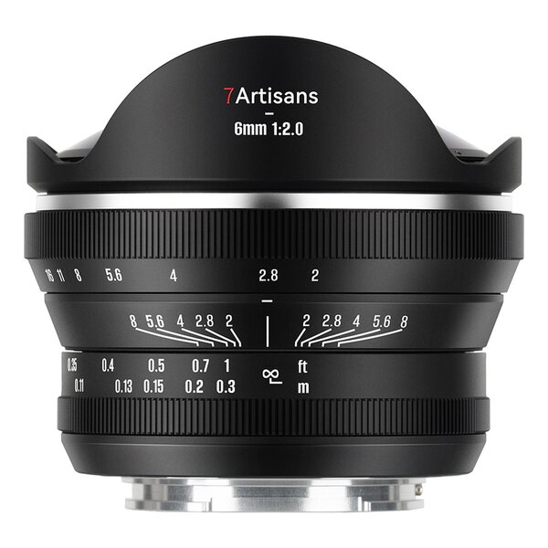 7Artisans 6mm f/2 Fisheye  Micro Four Thirds