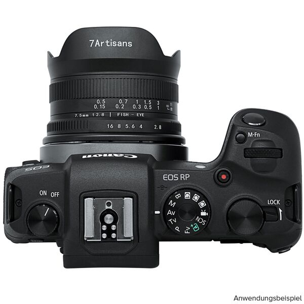7Artisans 7,5mm f/2,8 II Fisheye  Canon RF-S