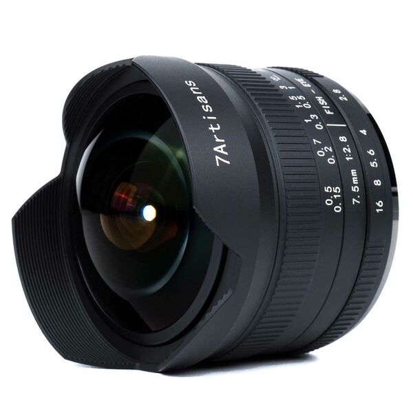 7Artisans 7,5mm f/2,8 II Fisheye  Fujifilm X