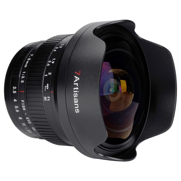 7Artisans 7,5mm f/3,5 Fisheye  Canon EF-S