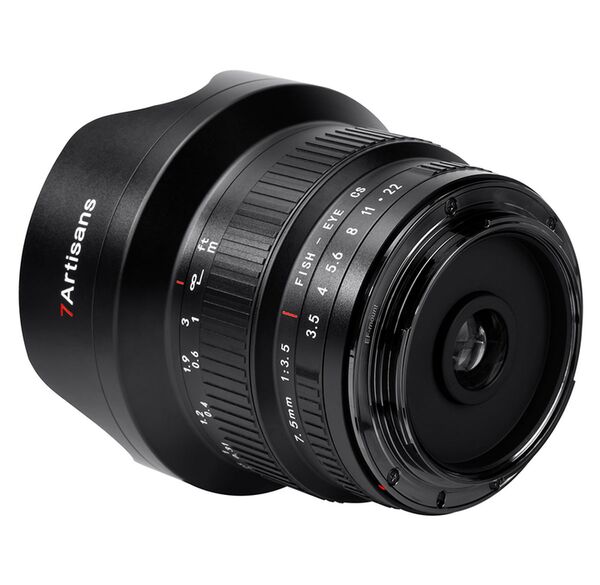 7Artisans 7,5mm f/3,5 Fisheye   Nikon DX