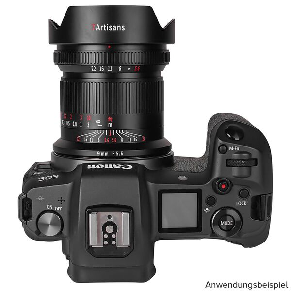 7Artisans 9mm f/5.6  Canon RF-Mount