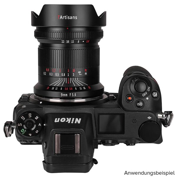 7Artisans 9mm f/5.6  Nikon Z-Mount