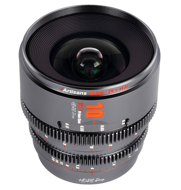 7Artisans Hope 10mm T/2.1  Fujifilm X Titangrau