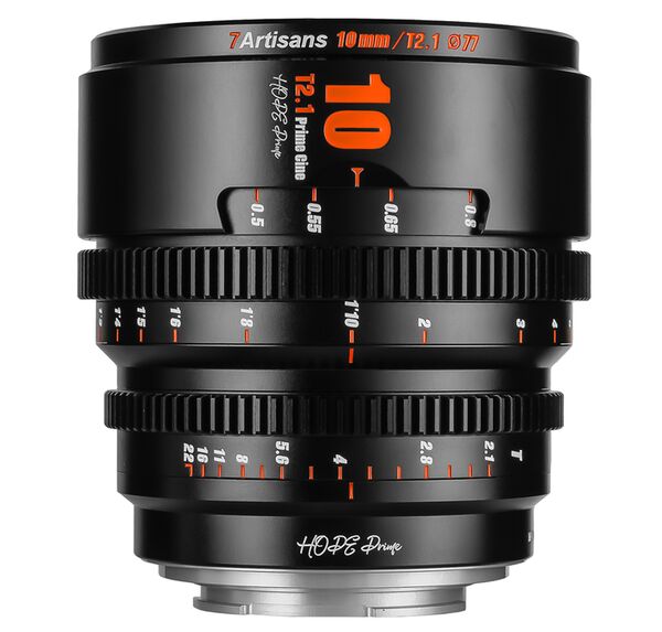 7Artisans Hope 10mm T/2.1  Micro Four Thirds Schwarz