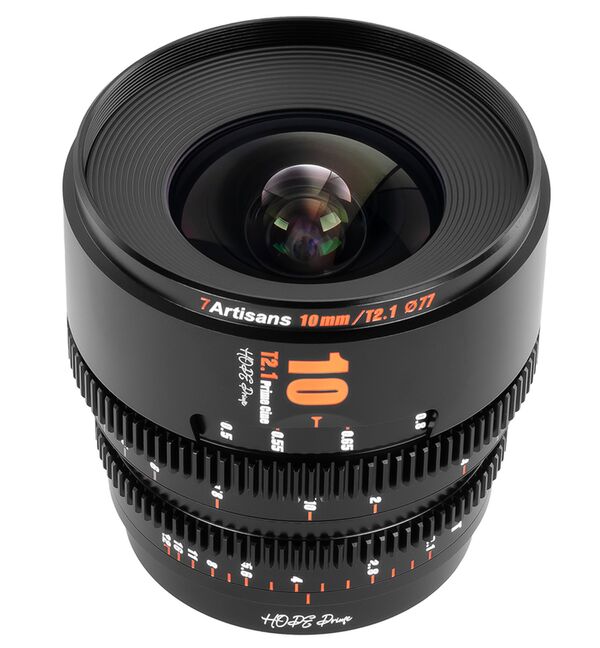 7Artisans Hope 10mm T/2.1  Sony E-Mount Schwarz