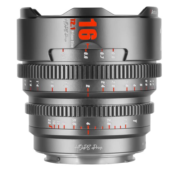 7Artisans Hope 16mm T/2.1  Micro Four Thirds Titangrau