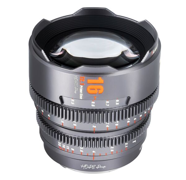 7Artisans Hope 16mm T/2.1  Micro Four Thirds Titangrau