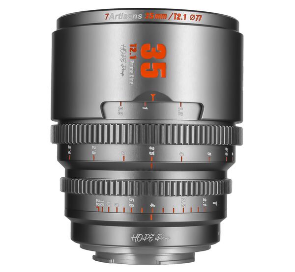 7Artisans Hope 35mm T/2.1  Sony E-Mount Titangrau