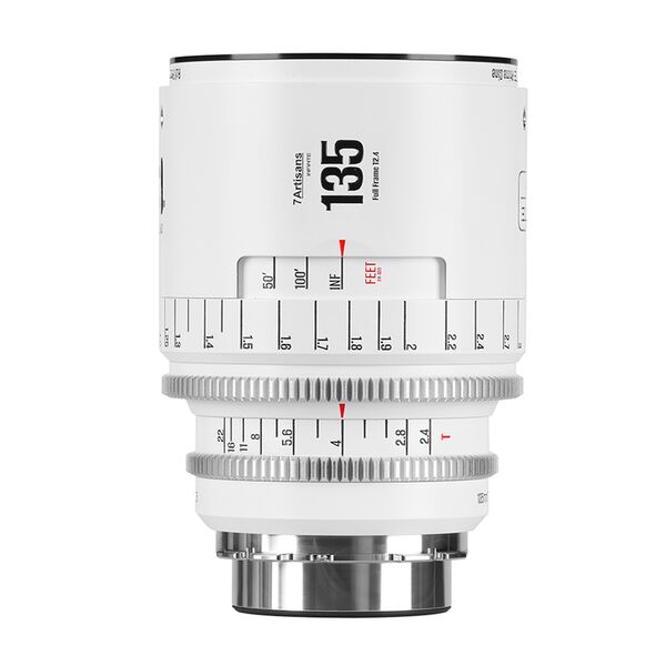 7Artisans Infinte 135mm T2.4  Arri PL weiß