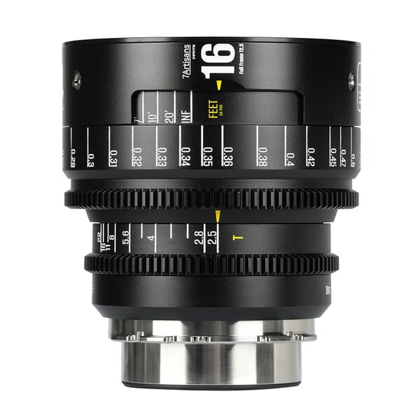 7Artisans Infinte 16mm T2.5  Arri PL schwarz