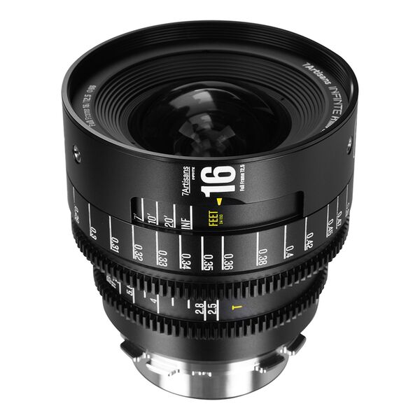 7Artisans Infinte 16mm T2.5  Arri PL schwarz