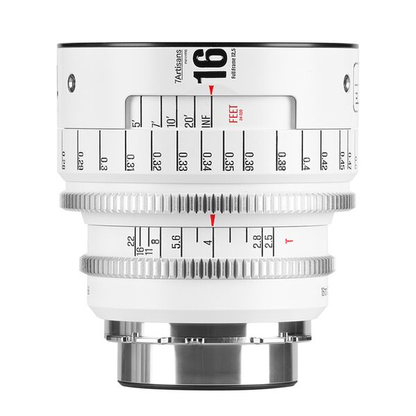 7Artisans Infinte 16mm T2.5  Arri PL weiß