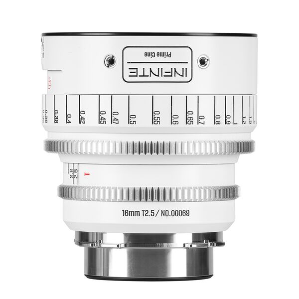 7Artisans Infinte 16mm T2.5  Arri PL weiß
