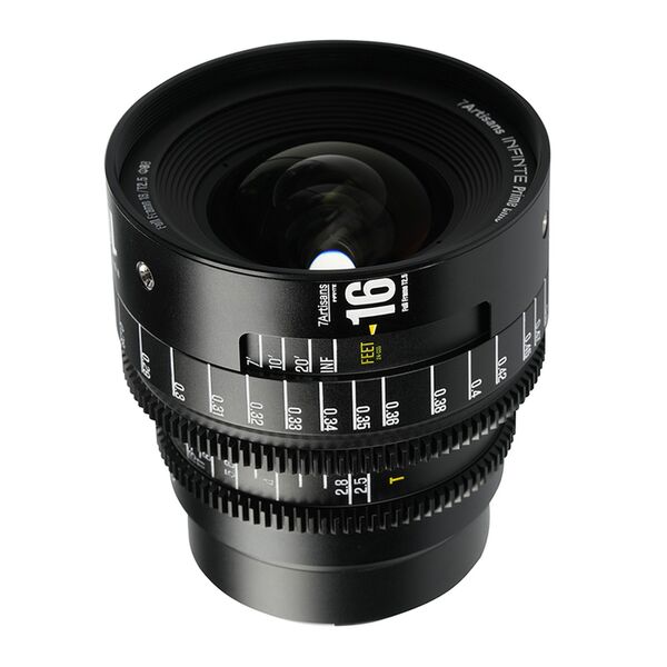 7Artisans Infinte 16mm T2.5  Canon EF schwarz
