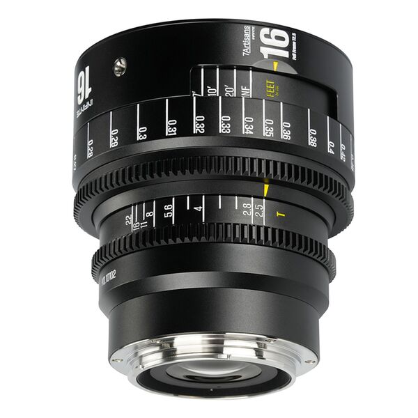 7Artisans Infinte 16mm T2.5  Canon EF schwarz