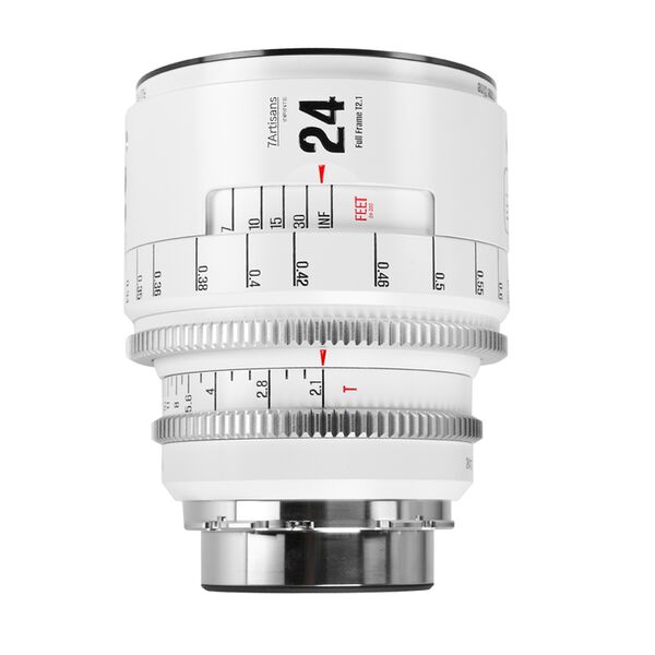 7Artisans Infinte 24mm T2.1  Arri PL weiß